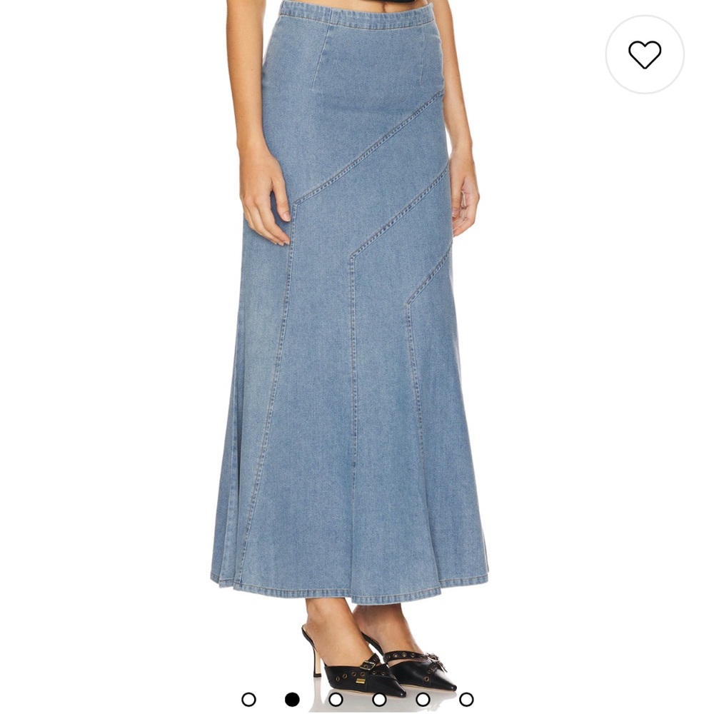 NWT Heartloom Denim Skirt